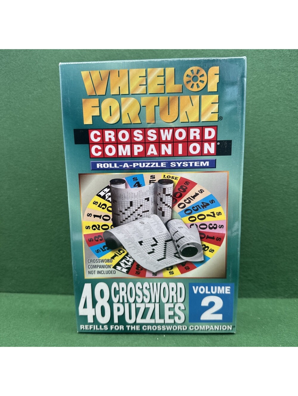 Wheel of Fortune Crossword Companion Roll-A-Puzzle Refill Volume 2 (48 Puzzles